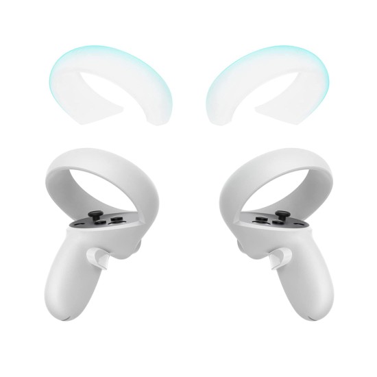 KIWI design Controllers Silicone Protective Ring Covers Compatible with Quest 2 (1 Pair)